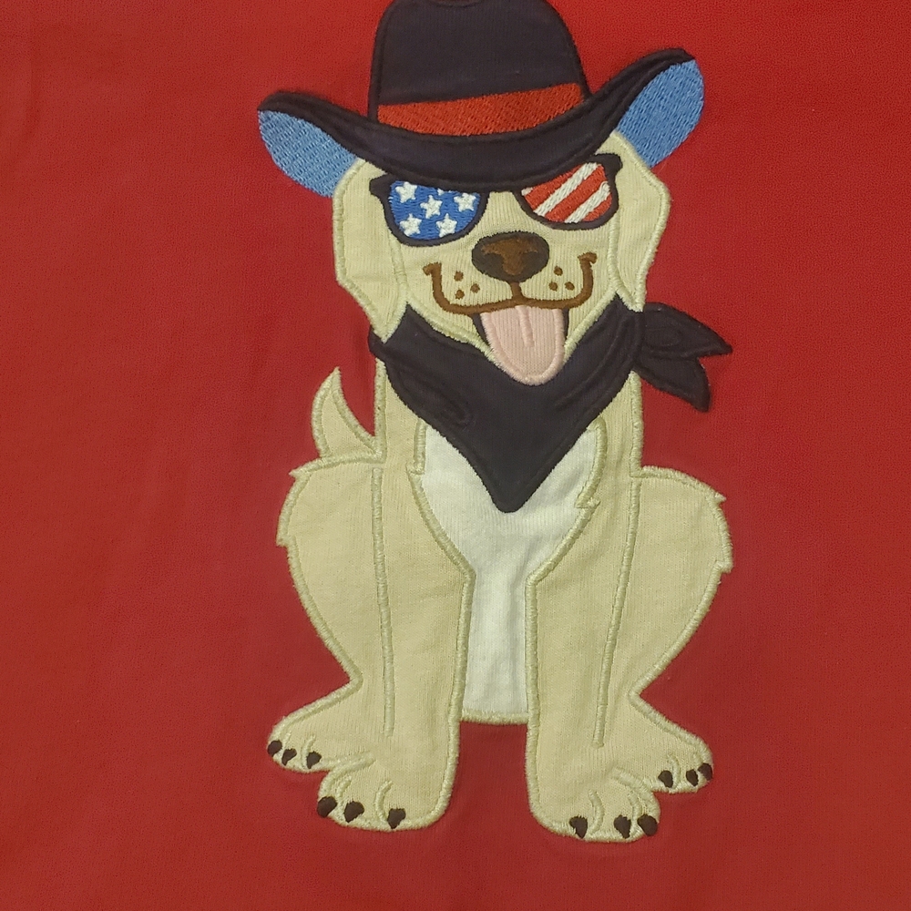 5 For‎ $25 Gymboree Red Patriotic Dog Kids T-Shirt Size 3T - Picture 2 of 7